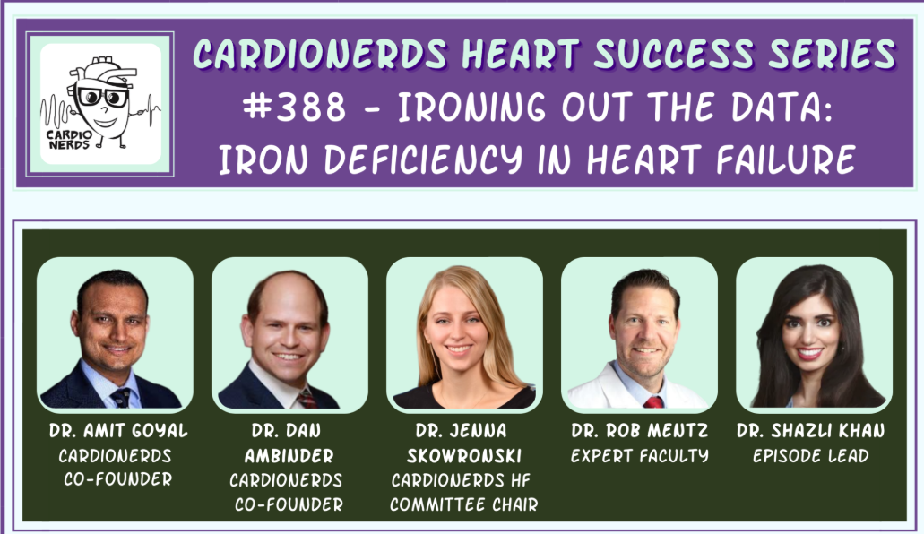 Iron Deficiency in HF: Data, Diagnosis & Insights