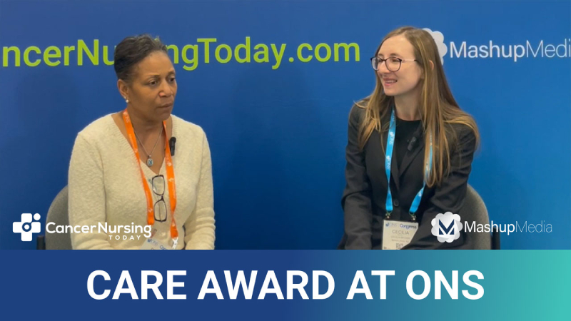 2023 CARE Award Finalist Encourages ONS Congress Attendees to Make a CARE Award Nomination