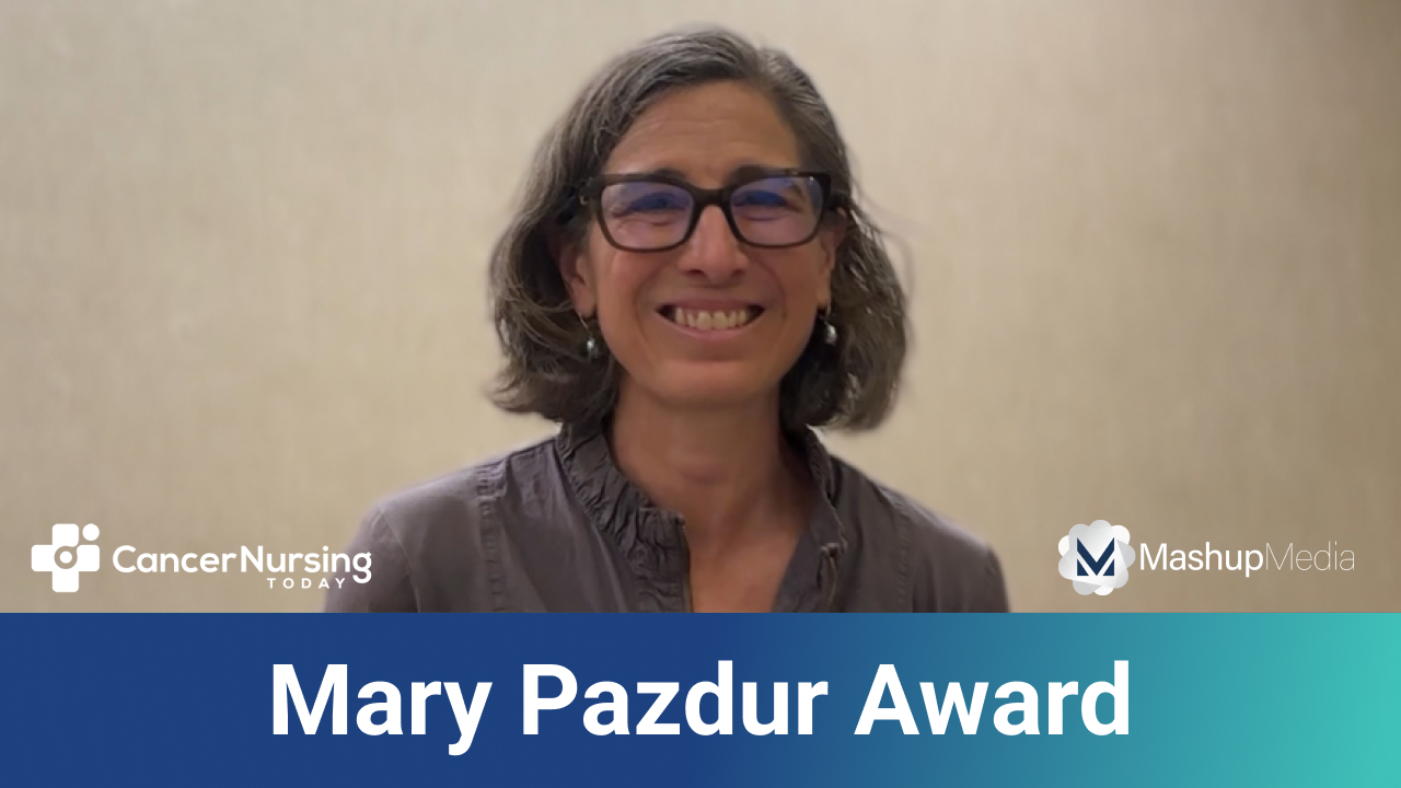 Christa Braun-Inglis, DNP, APRN, FNP-BC, AOCNP, Receives Mary Pazdur Award at JADPRO Live