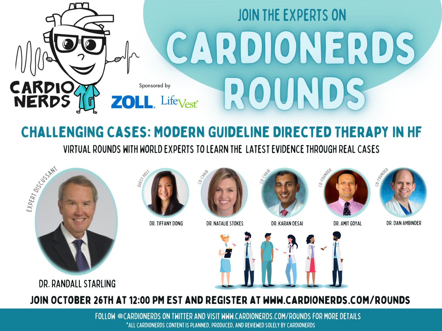 209. CardioNerds Rounds: Challenging Cases – Modern Guideline Directed Therapy in Heart Failure with Dr. Randall Starling