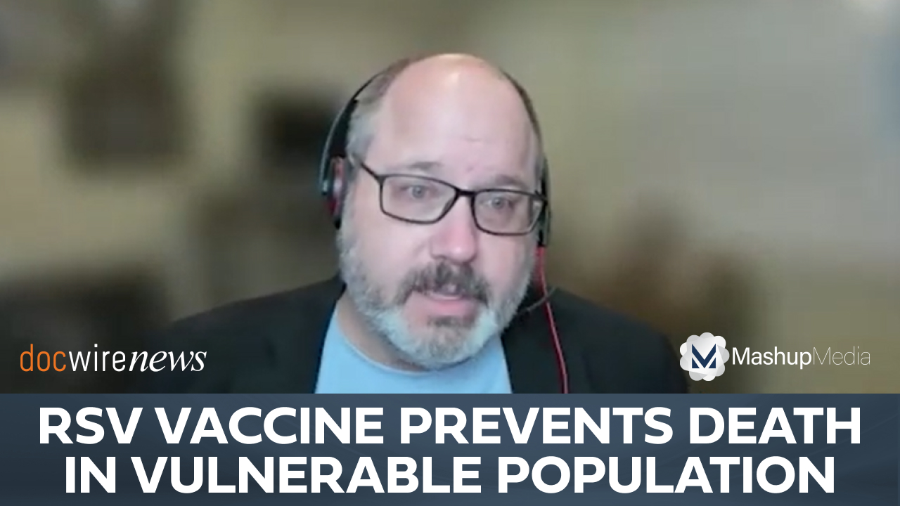 Dr. Shaun Grannis on the Efficacy of RSV Vaccine in Treating Older Adults