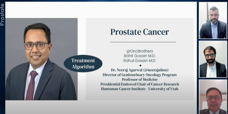 Dr. Neeraj Agarwal Highlights the Current Standard of Care for Prostate Cancer