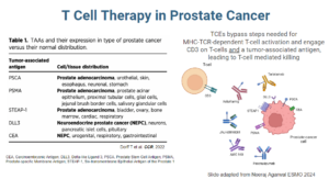 T Cell Therapy in Prostate Cancer